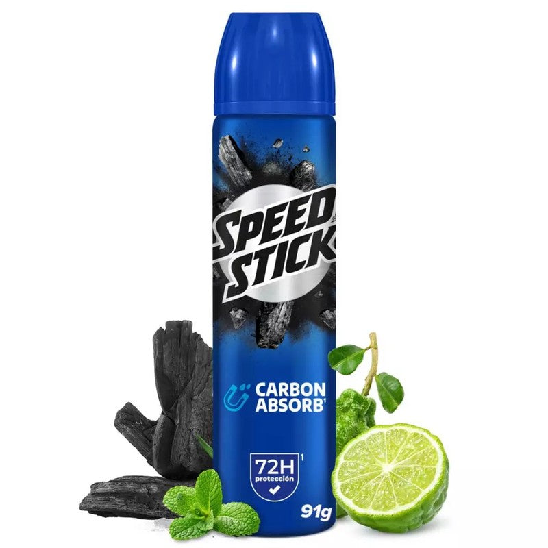 Speed Stick Deo Spray Carbon x 91 Gr