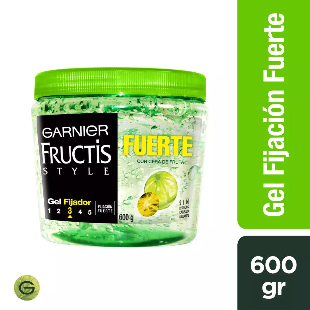 Fructis Style Gel Hard Tarro x 600 Gr (Fijadores)