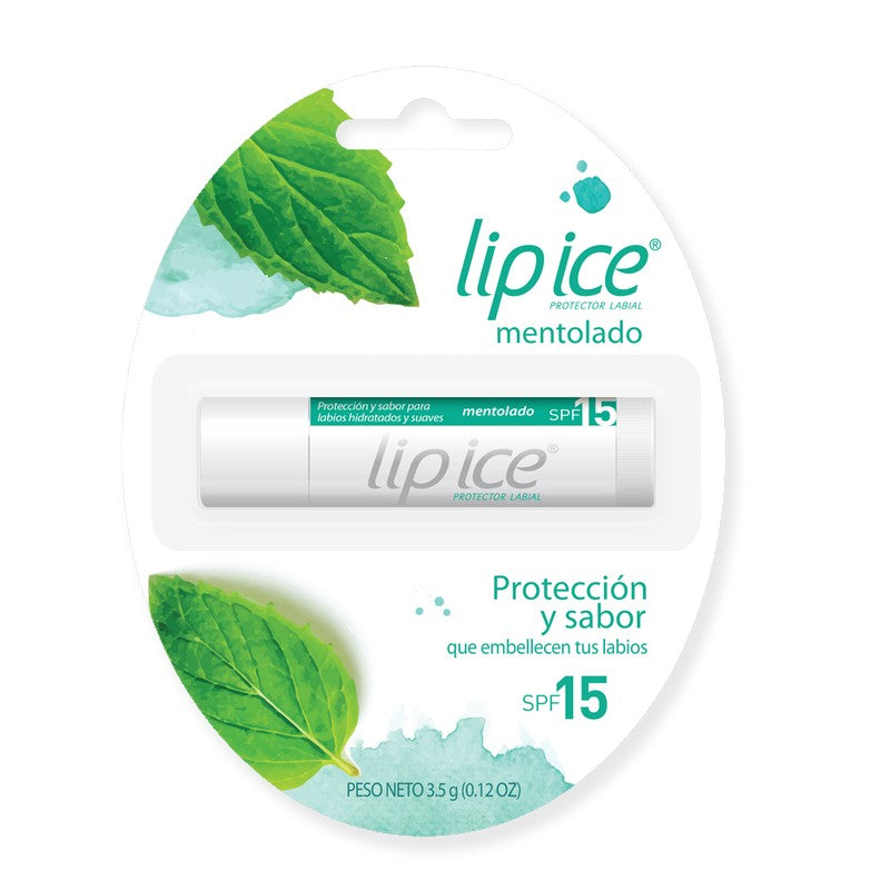 Lip Ice Mentolado F15 x 3.5 Gr (Proteccion Solar)