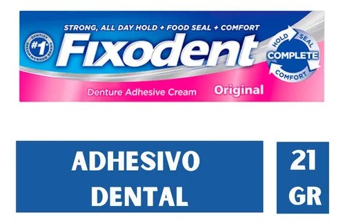 Fixodent Adhesivo Dental Original x 21 Gr
