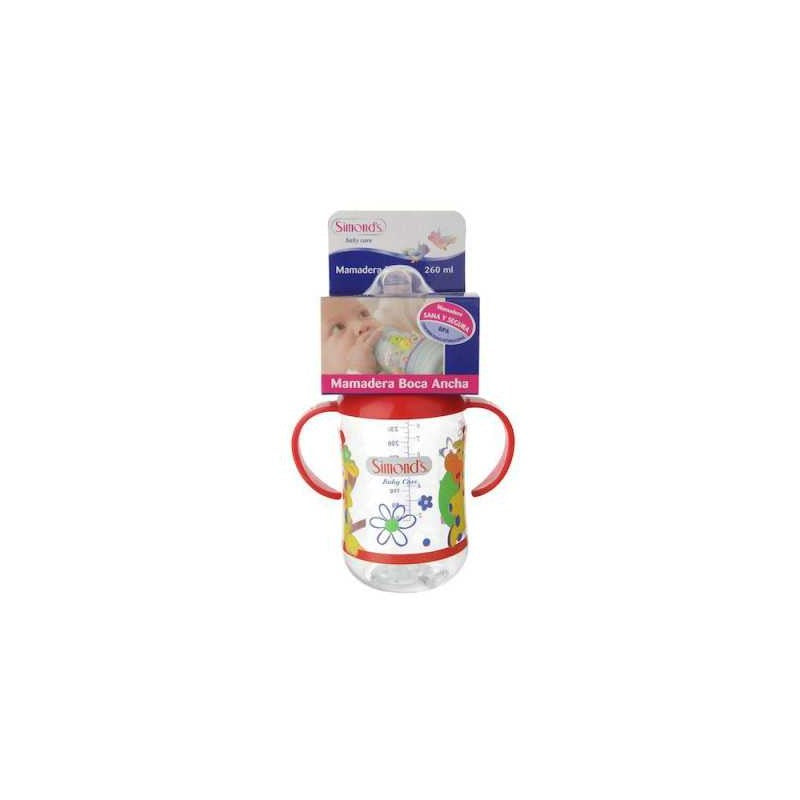 Mamadera Upscale Boca Ancha x 270 ml Nuby