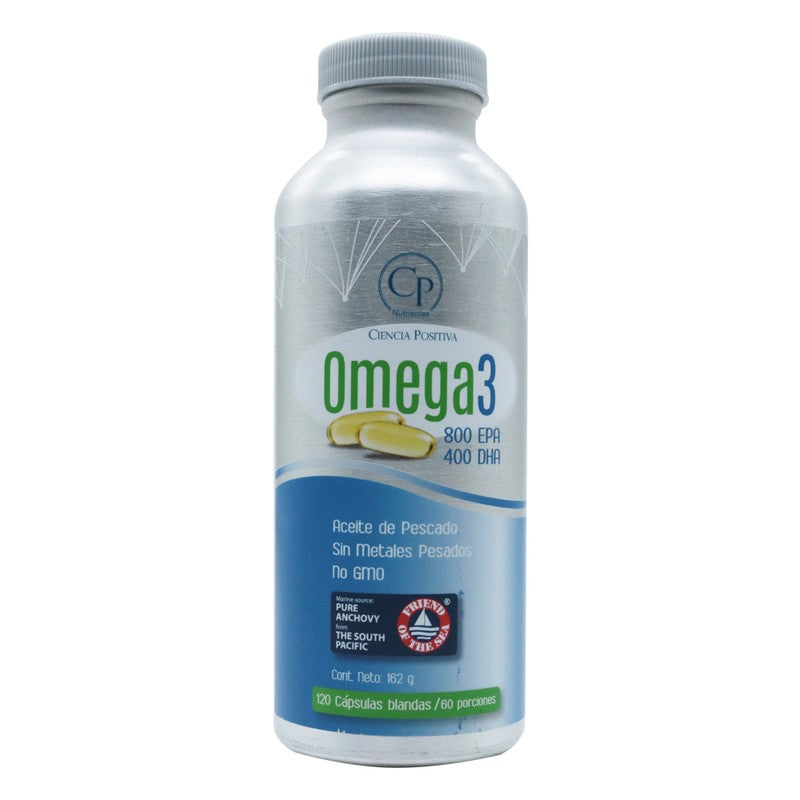 Omega 3 Ultra Puro Epa 800/400 Cápsulas x 120 Unidades