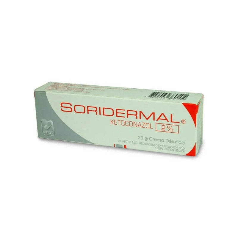 Soridermal Crema 2% x 20 Gr (Ketoconazol)