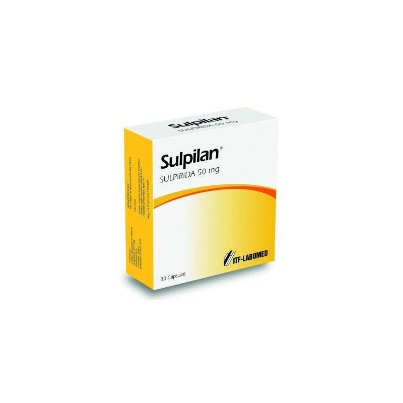 Sulpilan Cápsulas 50 mg x 30 (Sulpirida)