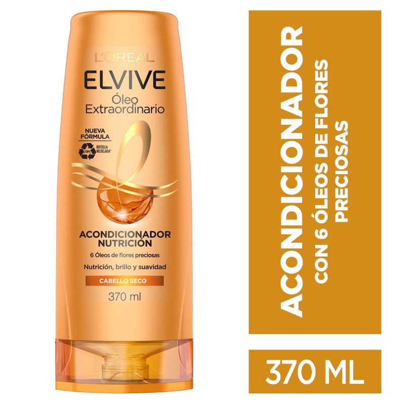 Elvive Aco Oleo Ext Nutr Univ x 370 ml (Acondicionador)