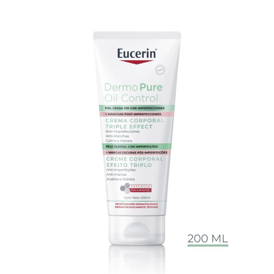 Eucerin Dermopure Crema Corporal Triple Effect x 200 ml