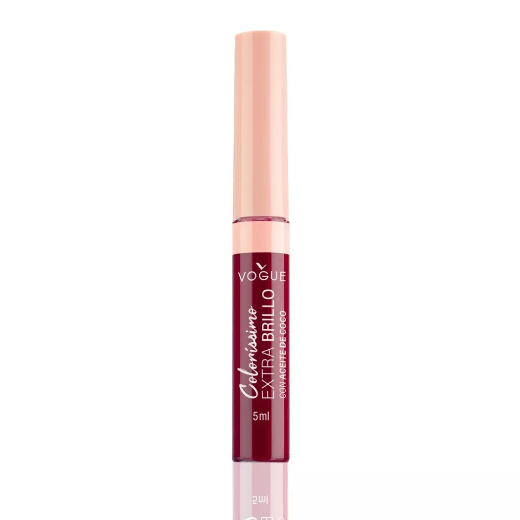 Vogue Labios Labial Colorissimo Brillo Barra Rose