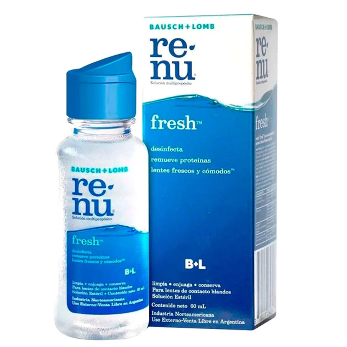 Renu Fresh x 60 ml (Solucion Lentes Contacto)