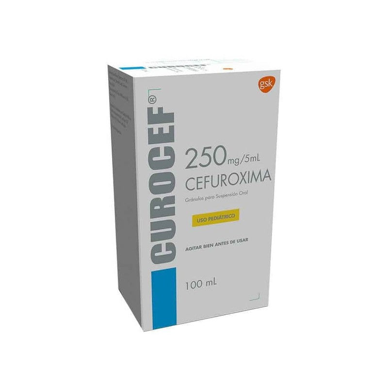 Curocef Sus 250 mg x 100 ml (Cefuroxima)