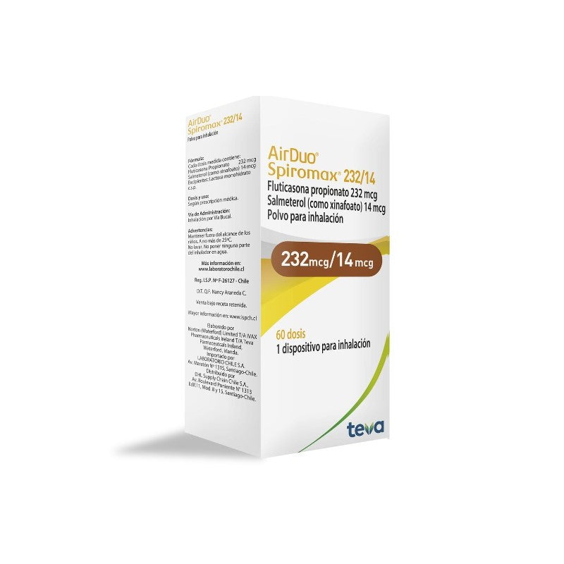 Airduo 232/14 x 60 Dss (Fluticasona/Salmeterol)