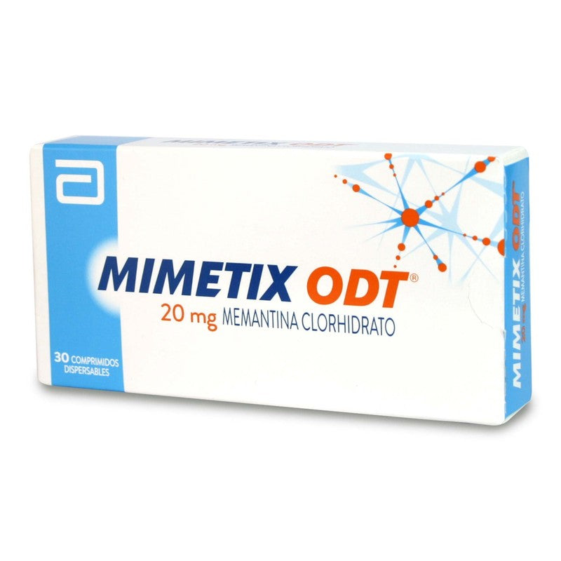 Mimetix Odt Comprimidos 20 mg x 30 (Memantina)