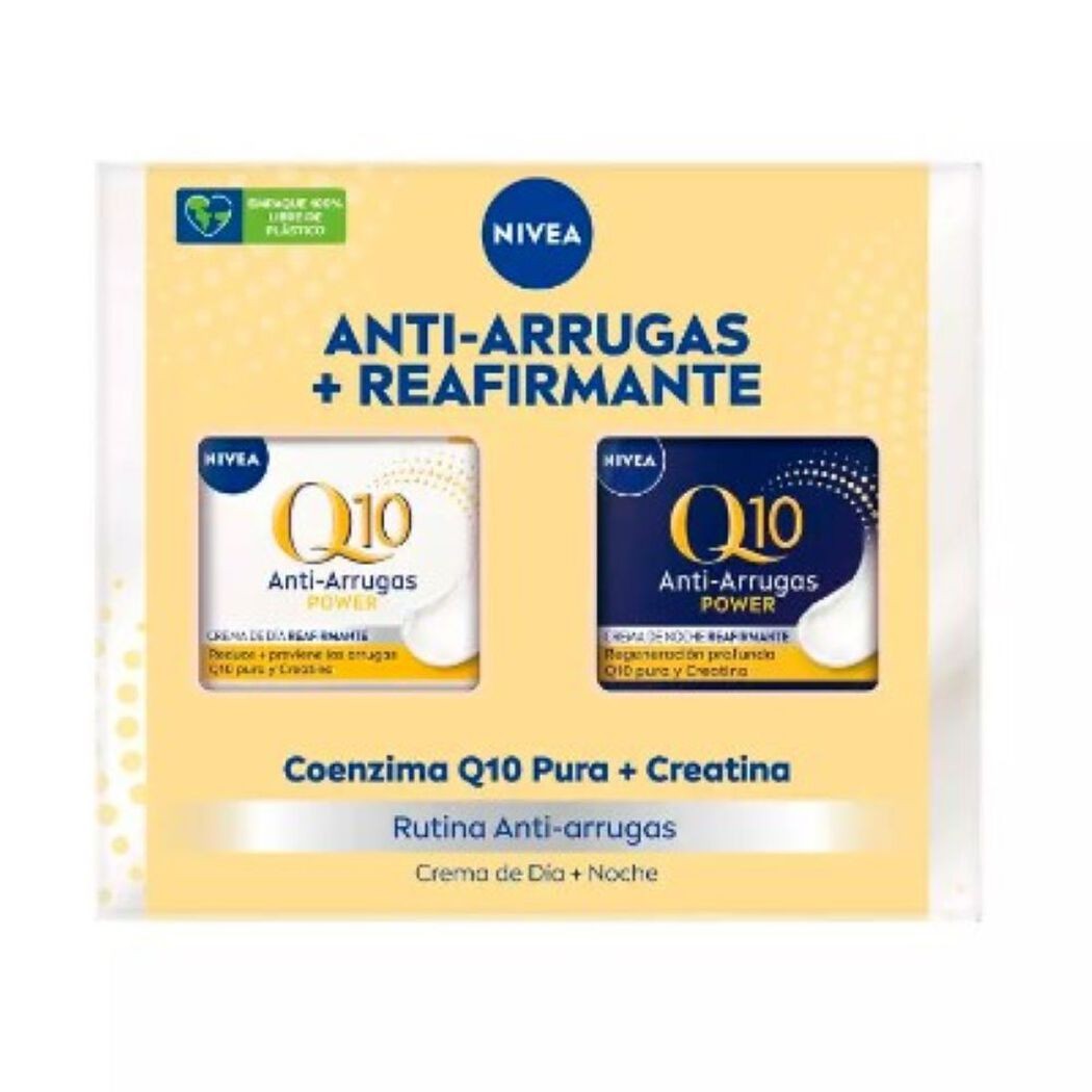 Nivea Crema Facial Q10 Energy Antiarrugas Noche Con Vitamina C 50 ml