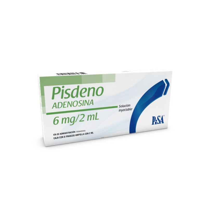 Adenosina Frasco Amp 6mg/2ml x 5 Unidades Difem