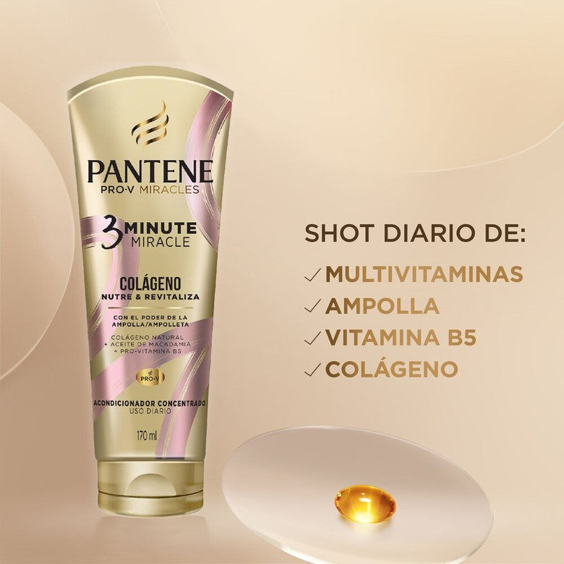 Pantene 3Mm Prov Pearls Nutricion x 170 ml