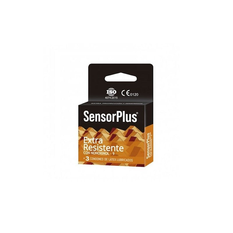 Preserv Sensor Plus Ext Res C/Nonoxinol x 3 (Preservativo)