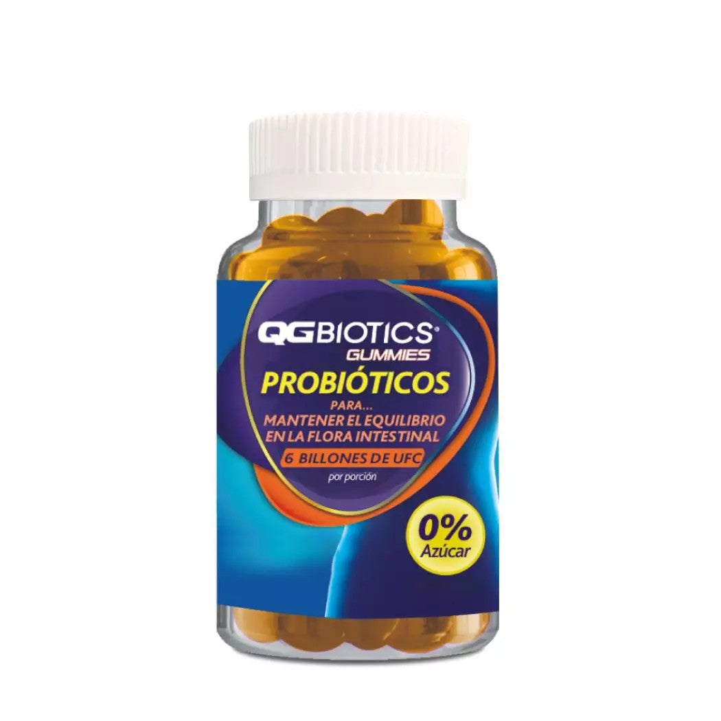 Qg Biotics Gummies Sabor Naranja x 60 Unidades (Probioticos)
