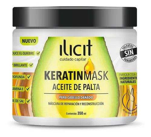 Ilicit Mascara Keratina Palta x 300 ml