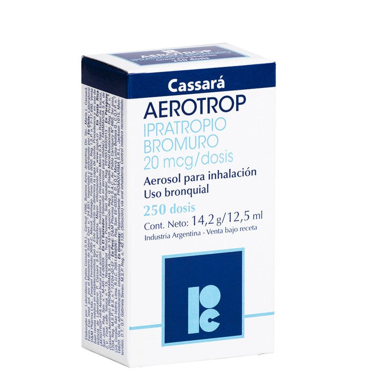 Aerotrop Hfa Inh x 250 Dss (Ipratropio)