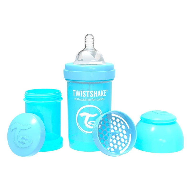 Mamadera Anti Colico x 180 ml Blanco Twistshake (Mamaderas)