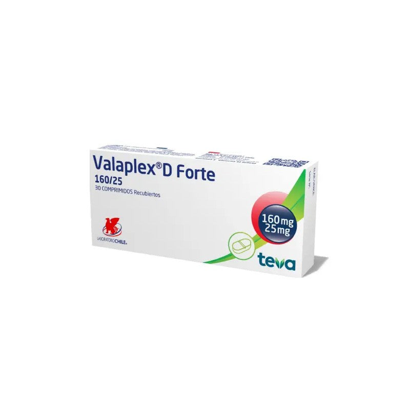 Valaplex-D Forte Comprimidos 160/25 x 30 (Valsartan/Hidroclorot)