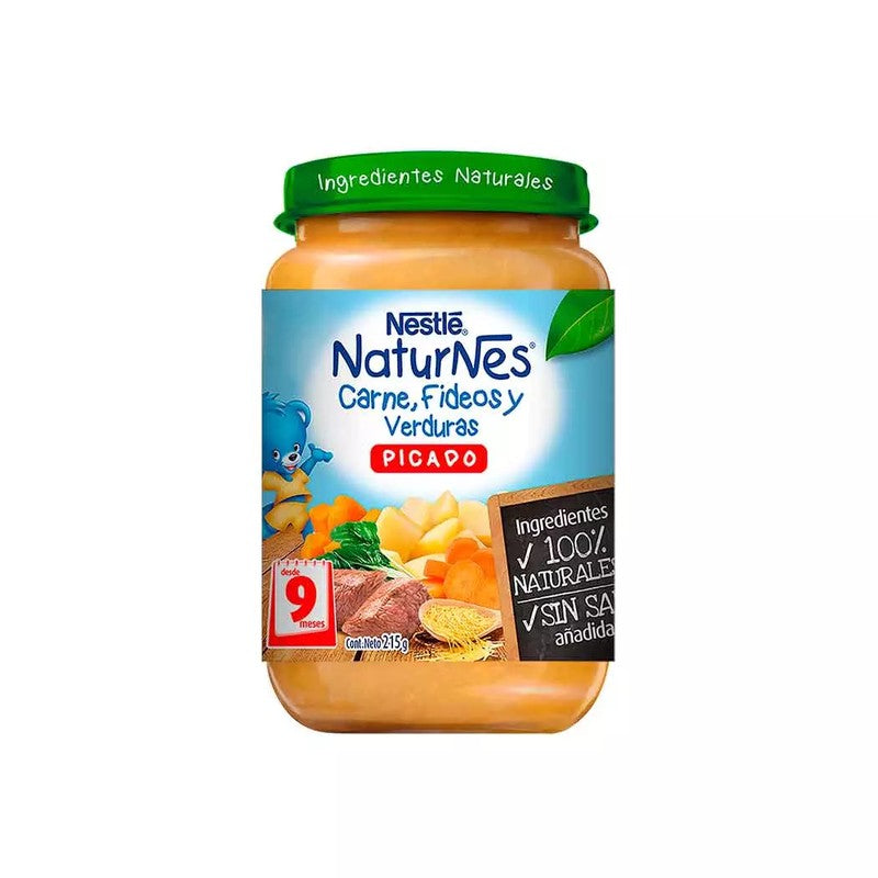 Nestle Picados Carne/Fideos Y Verduras x 215 Gr