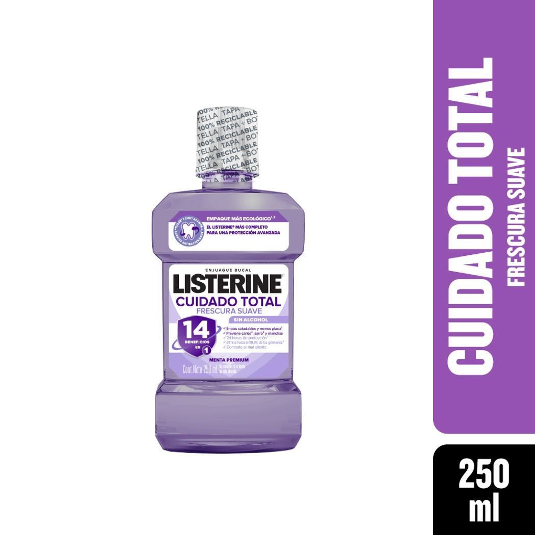 Listerine Total Care Zero x 250 ml (Enjuagues Bucales)