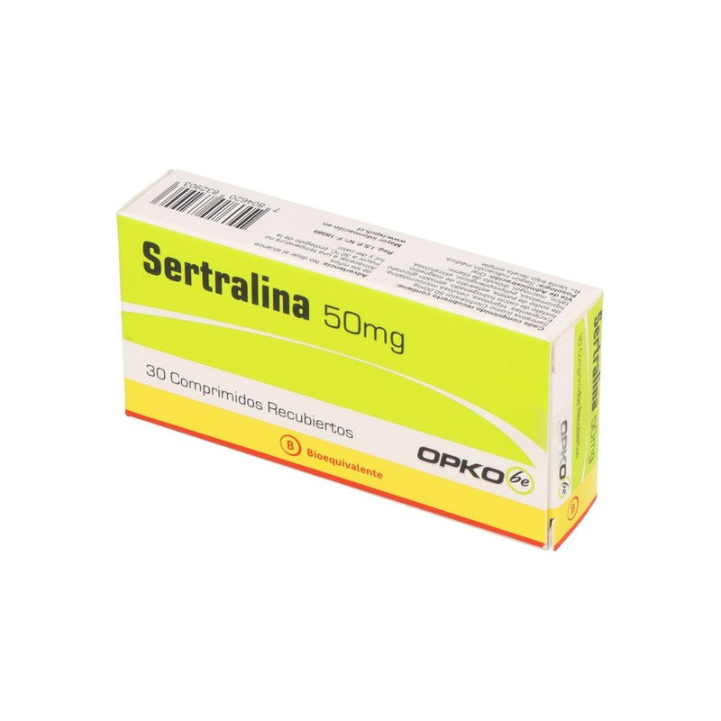 Sertralina Comprimidos 50 mg x 30 Opko