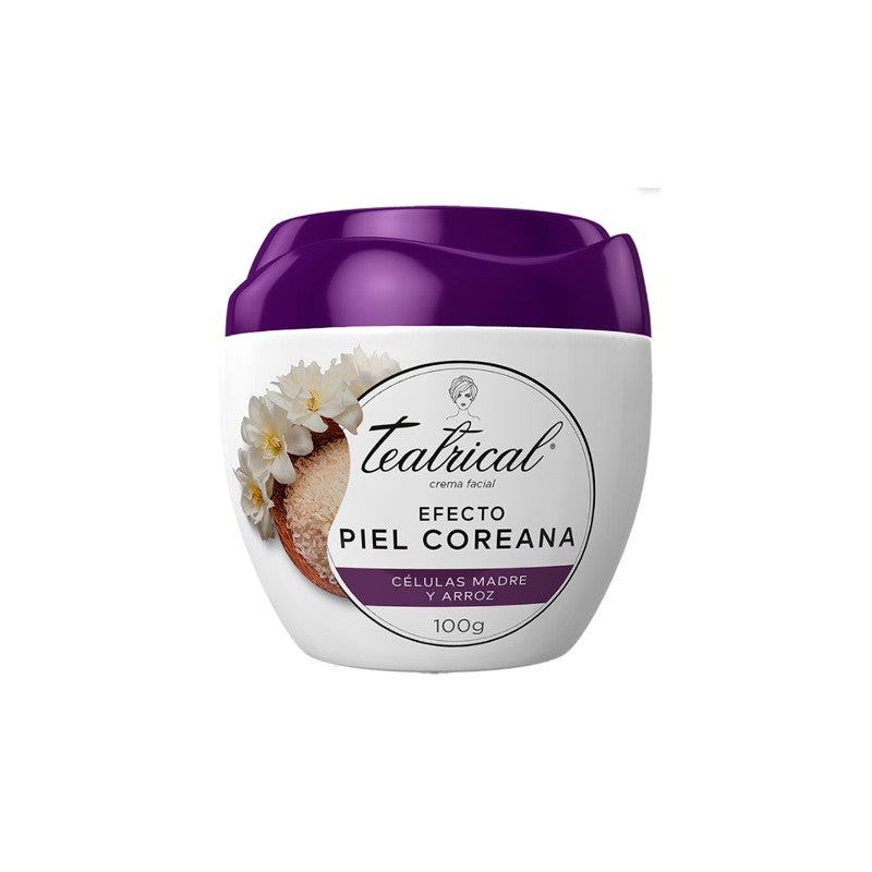 Teatrical Crema Facial Piel Coreana x 100 Gr