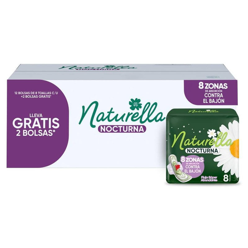 Naturella Toa/Manzanilla Diurna F/Abun x 8 Unidades
