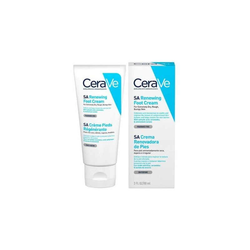 Cerave Crema Renovadora De Pies x 88 Gr (Cuidado De Pie)