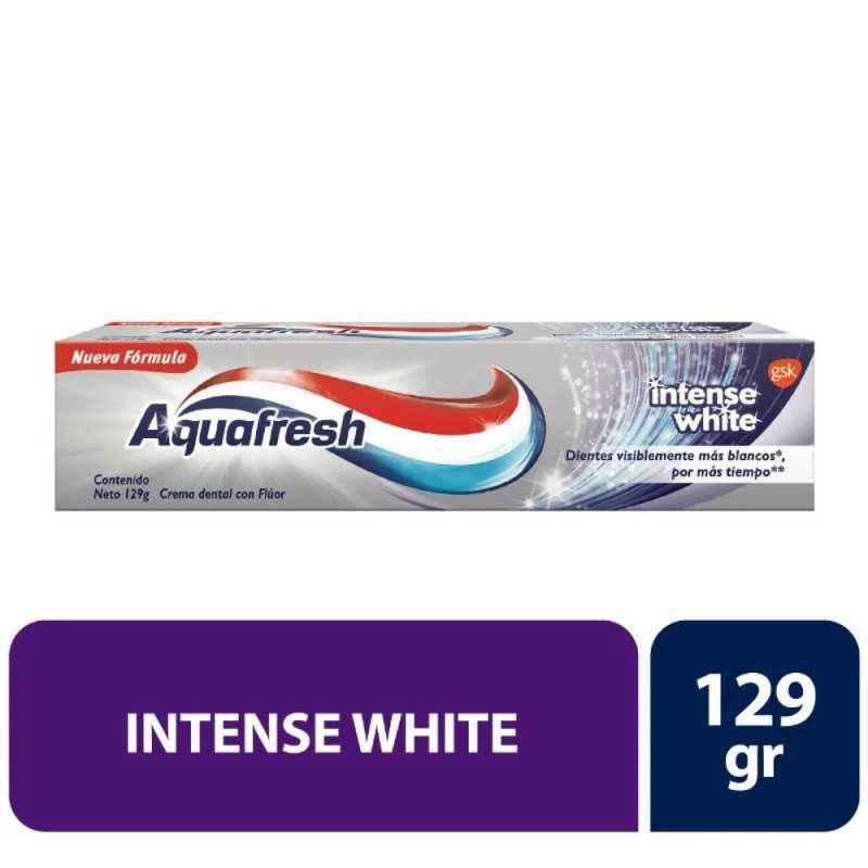 Aquafresh Intense White x 129 Gr (Crema Dental Adulto)