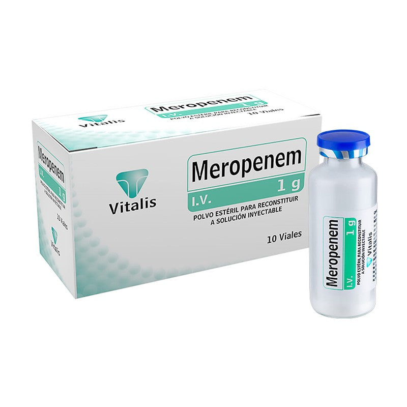 Meropenem Amp 1 Gr x 10 Unidades Pisa
