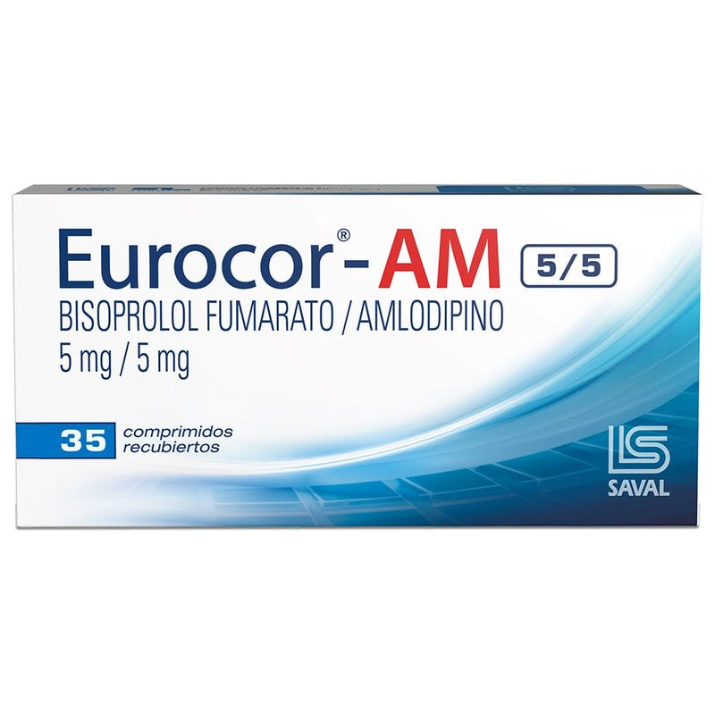 Eurocor Am Comprimidos 5/5 x 35 (Bisoprolol/Amlodipino)