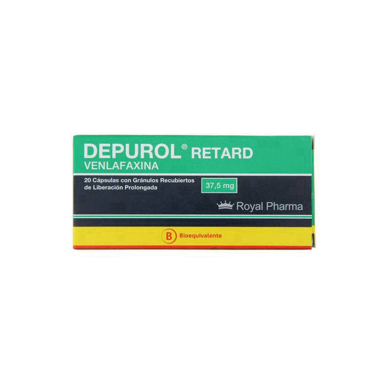 Depurol Ret Cápsulas 37,5 mg x 20 (Venlafaxina)