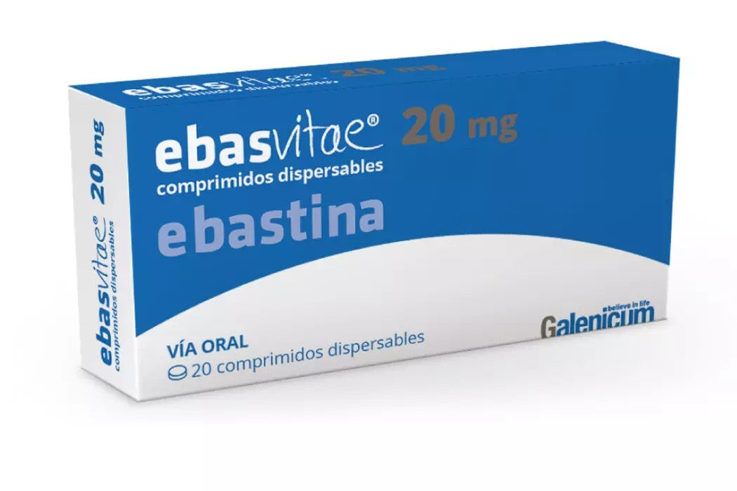 Ebasvitae 20 mg Comprimidos x 20 (Ebastina)