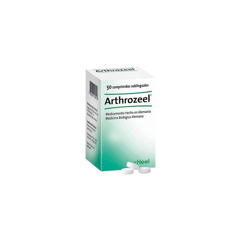 Arthrozeel Comprimidos x 50 Heel (Cartilago D4 / Funiculus Umbilicalis D4 / Embryo D4 / Placenta D4 / Rhux Toxicodentron D2)