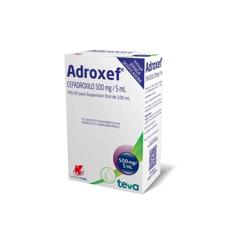 Adroxef Sus 500 mg x 100 ml (Cefadroxilo)