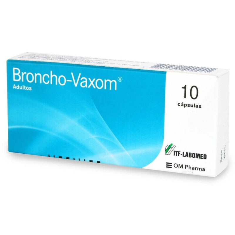 Broncho-Vaxom Adl Cápsulas x 10 (Haemophilus Influenzae)