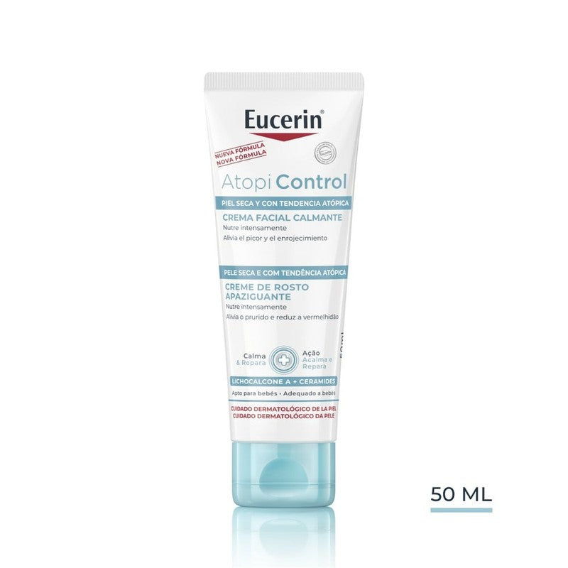 Eucerin Atopi Control Piel Seca Rostro x 50 ml
