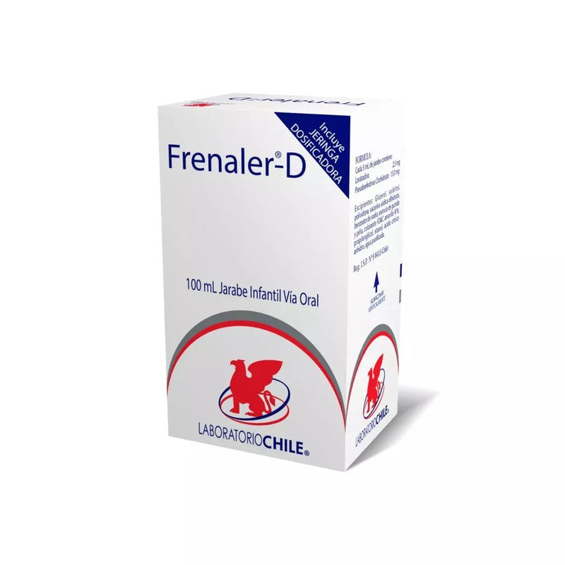 Frenaler-D Jarabe x 100 ml (Loratadina/Pseudofredina)