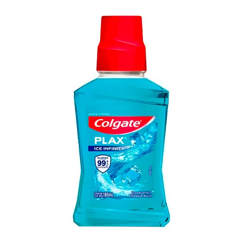 Colgate Enjuegue Plax Ice Infinity x 180 ml (Enjuagues Bucales)