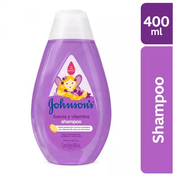 Johnson Baby Fuerza Y Vitam Acond x 400 ml (Shampoo Y Balsamos)