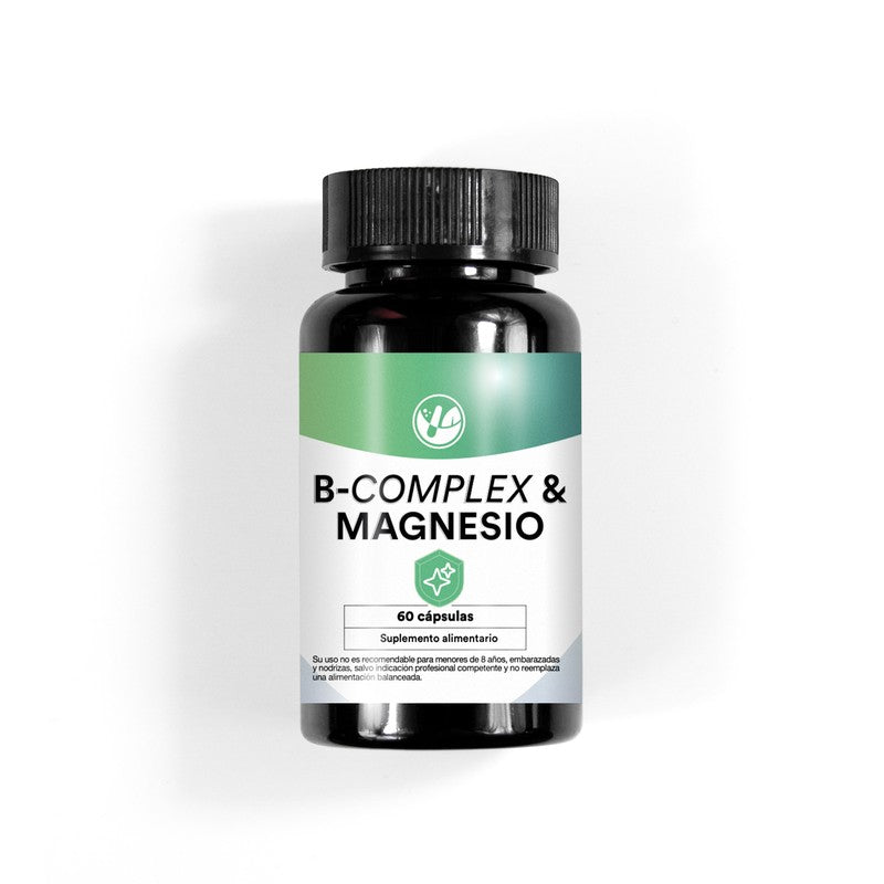 B-Complex & Magnesio Cápsulas Duras x 60 Nf (Magnesio/Complejo B)