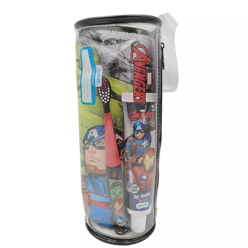 Gelatti Pasta Dientes 50 Gr + Cepillo + Toalla Avengers