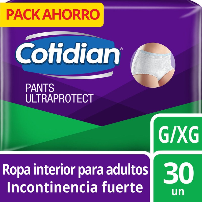 Cotidian Ultra Protec Metros x 30 (Pañal Adulto)