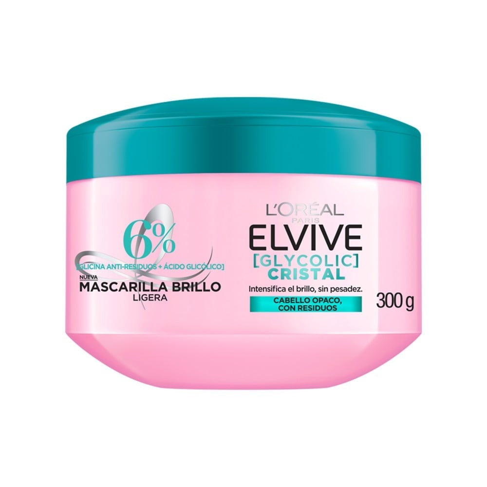 Elvive Glyco Crystal Mascarilla x 300 Gr