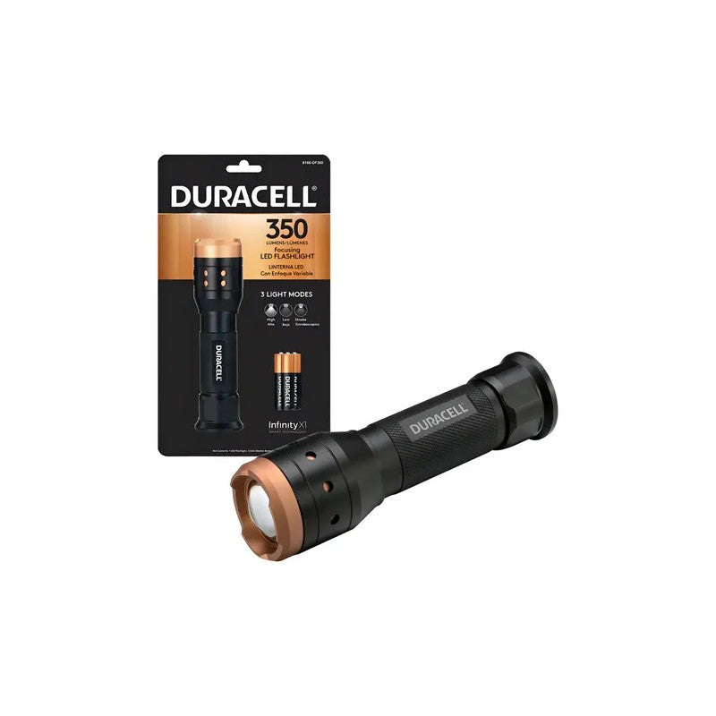 Duracell Linterna 500 Lumen + 3 Aaa