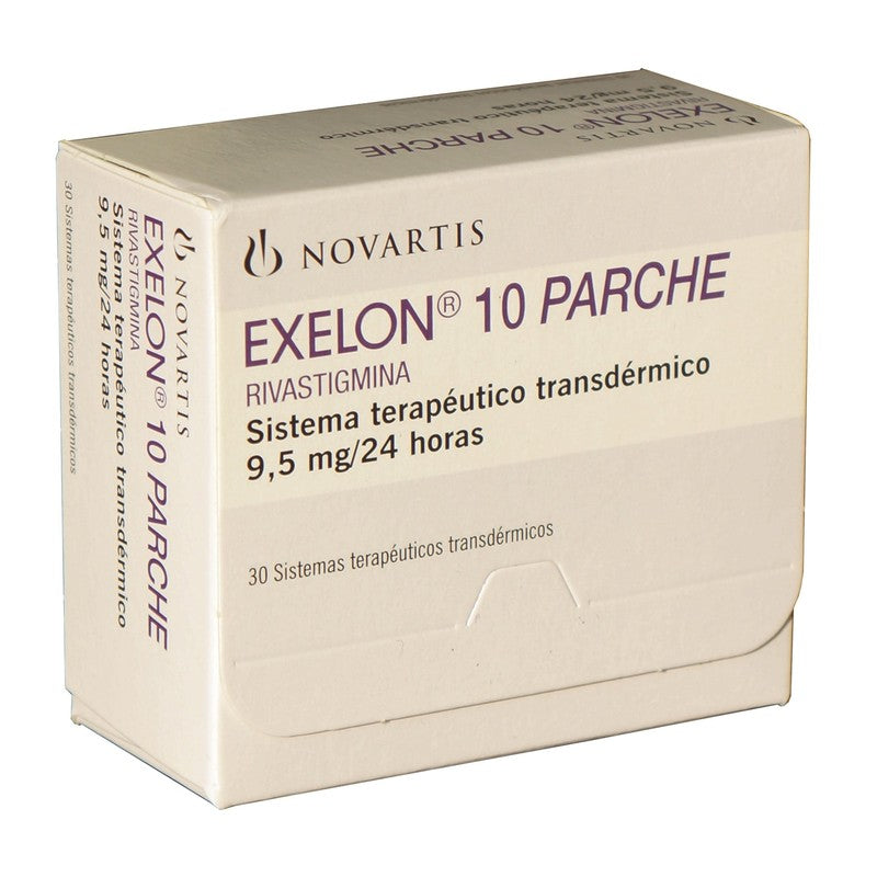 Exelon 10 Cm Parche 9,5 mg x 30 (Rivastigmina)