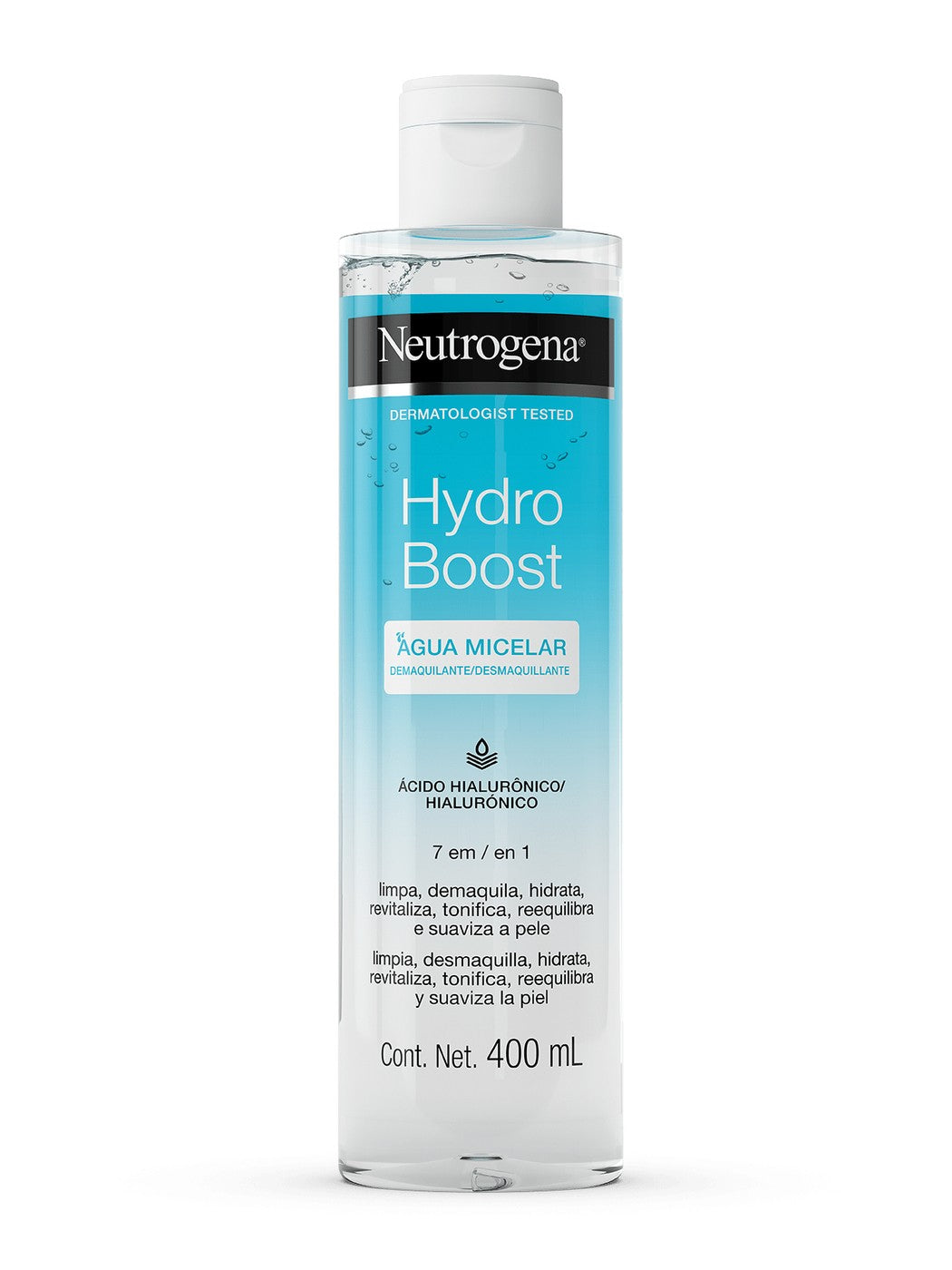 Neutrogena Agua Micelar Hydro Boost x 400 ml (Desmaquillante Y Limpieza)