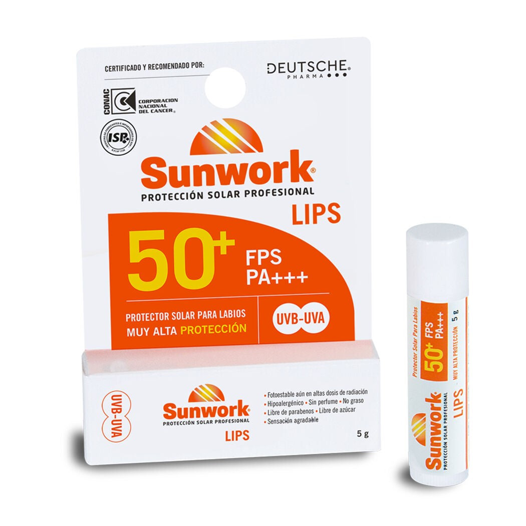 Sunwork Lips x 5 Gr (Proteccion Solar)
